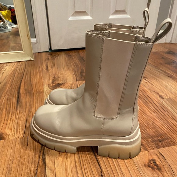 Ash Storm Lug Sole Platform Chelsea Boots size 37/7 - Picture 3 of 8
